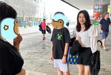 郭晶晶全家逛街，霍启刚牵小女儿手父爱满溢，一家五口同框超温馨-沐风文化